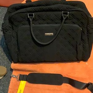 Vera Bradley Classic Black Quilt luggage set